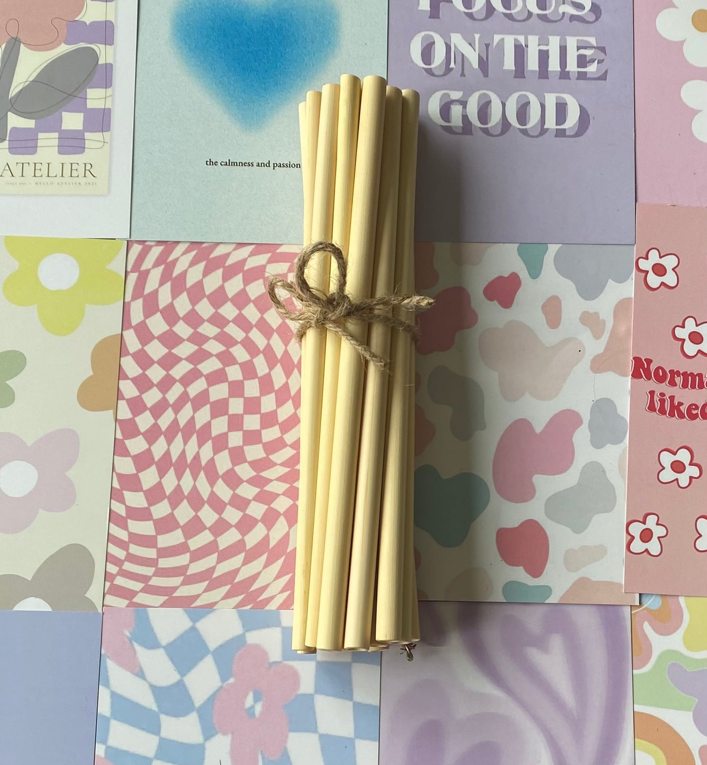 Bamboe Rietjes - 12 stuks