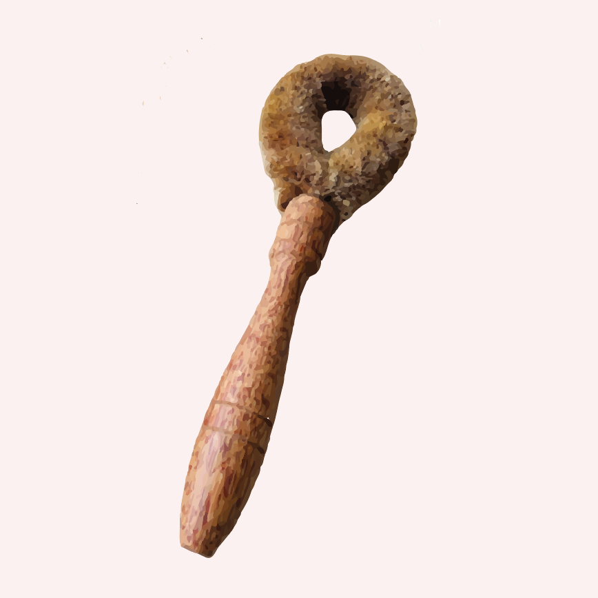 Afwasborstel Kokoshout